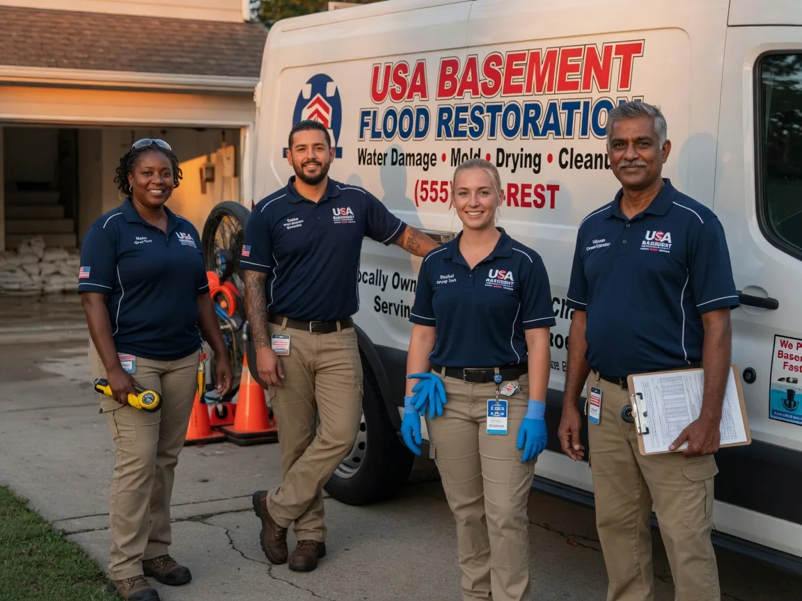 Basement Flood Cleanup company in Palmyra, ME